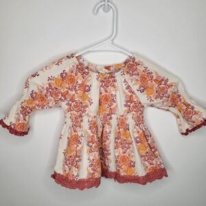 MATILDA JANE Dress Toddler Size 2 Long Sleeve Floral Boho Cottagecore